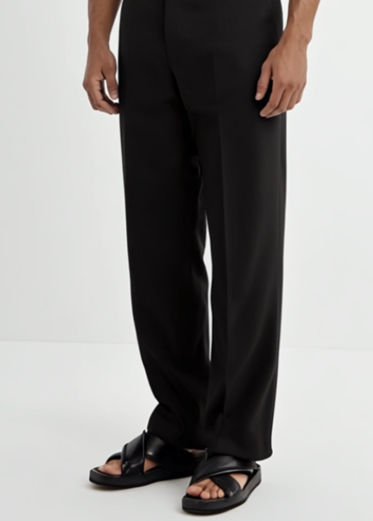 FIONDA - Men’s Nappa Leather Sandal (black)