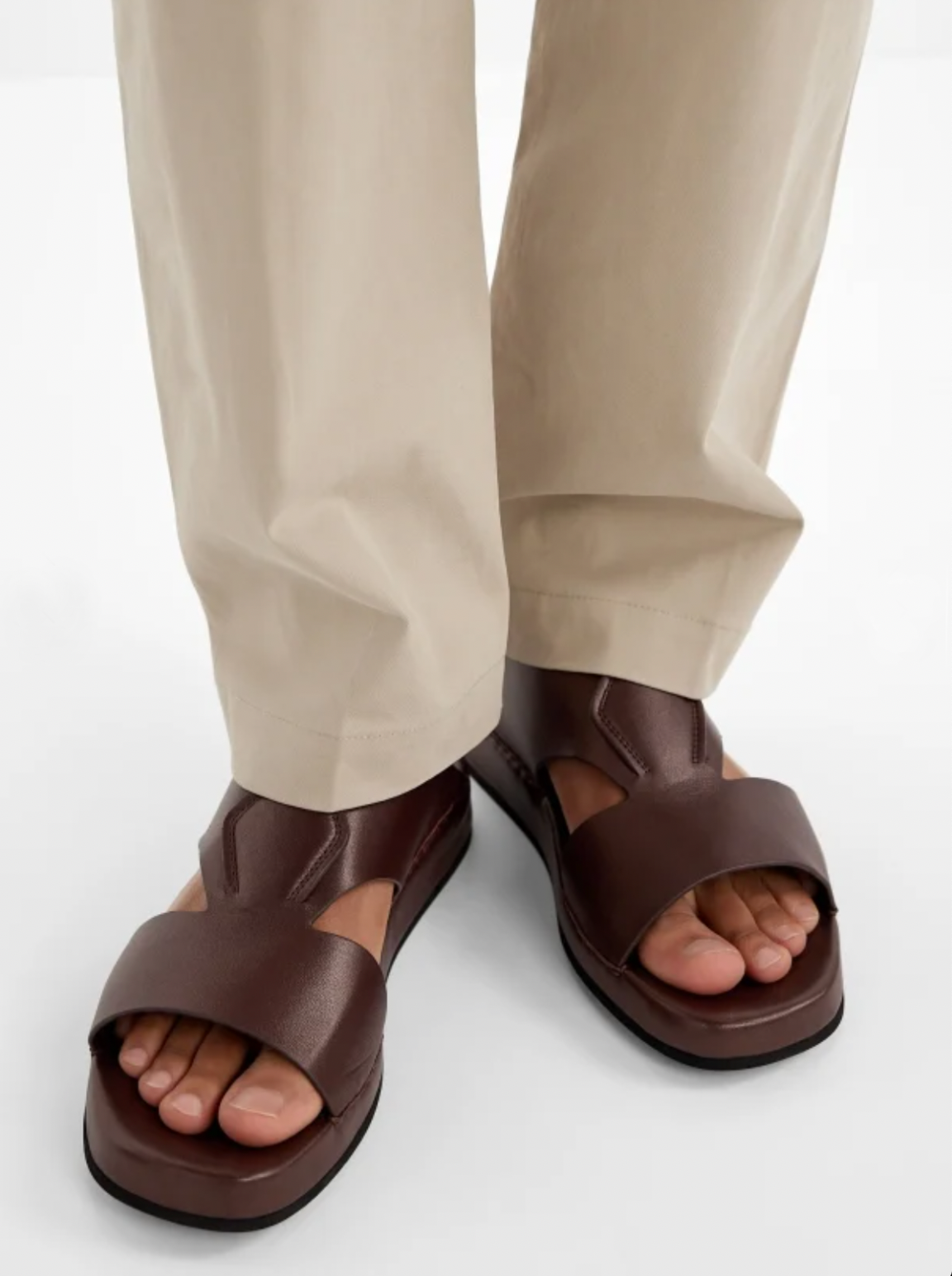 SQUALO - Men's Calf Leather Sandal