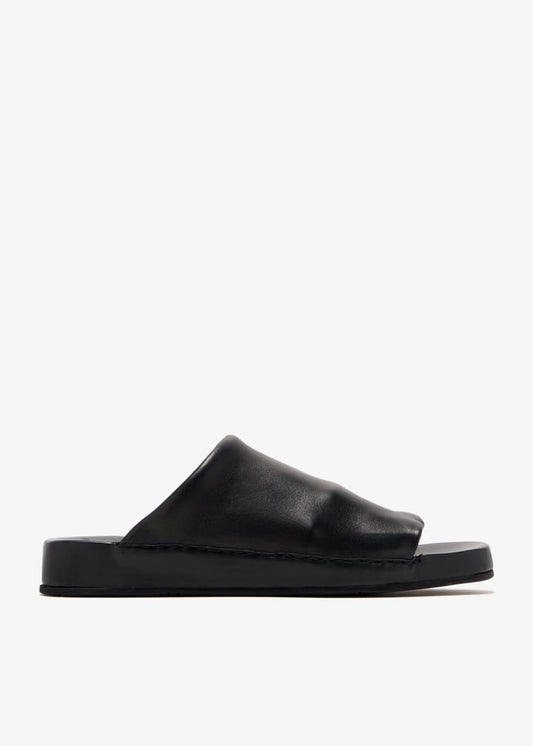 TUBOLARE - Men’s Nappa Leather Sandal (black)