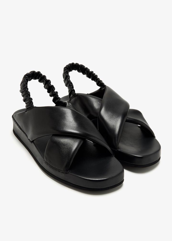 FIONDA - Men’s Nappa Leather Sandal (black)